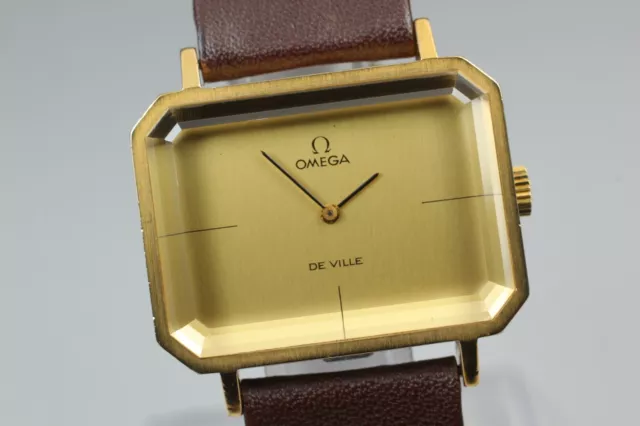 **Exc+5** Vintage OMEGA De Ville Cal. 625 Gold Mens Manual Watch by ANDREW GRIMA 2