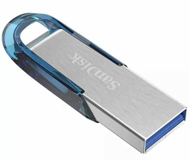 Clé mémoire clé USB SanDisk Ultra Flair 128 Go 3,0 130 Mo/s VENDEUR BRITANNIQUE