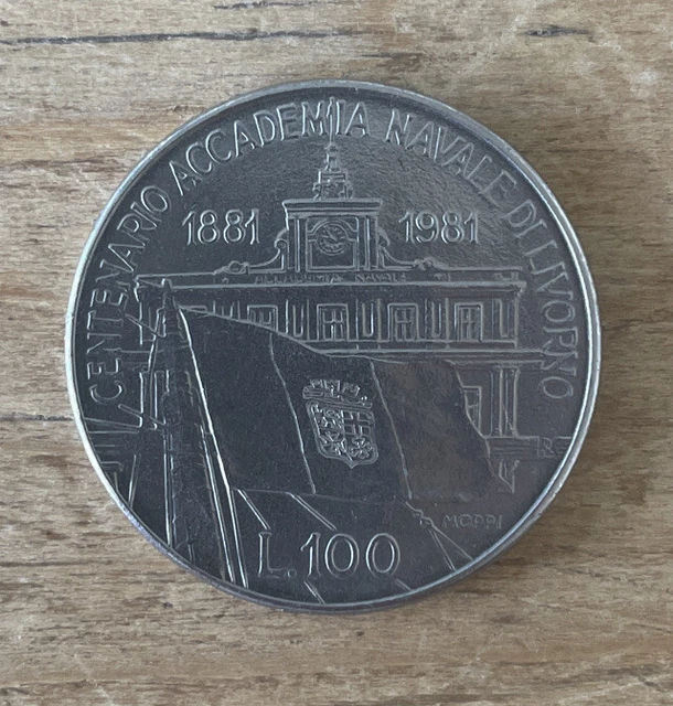 1981 REPVBBLICA ITALIANA coin L.100 Italy Italian 100 Lire £1.99