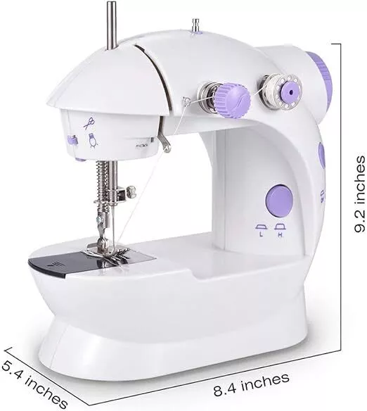 Electric Sewing Machine Multi Function Portable Mini Desktop Tailor Household _