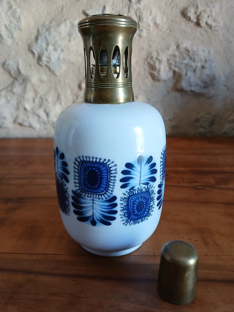 LAMPE BERGER CAMILLE Tharaud Porcelaine De Limoges Decor Antique A La