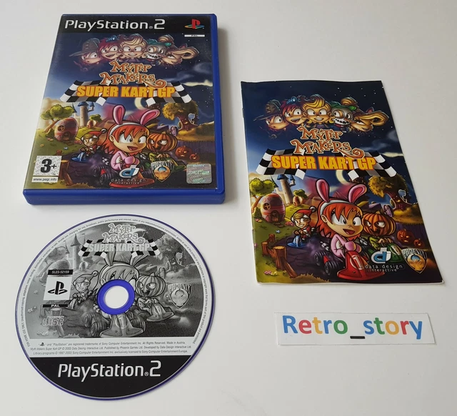 Jeu PS2 Myth Makers Super Kart GP, Neuf Sous Blister, Sony PlayStation 2