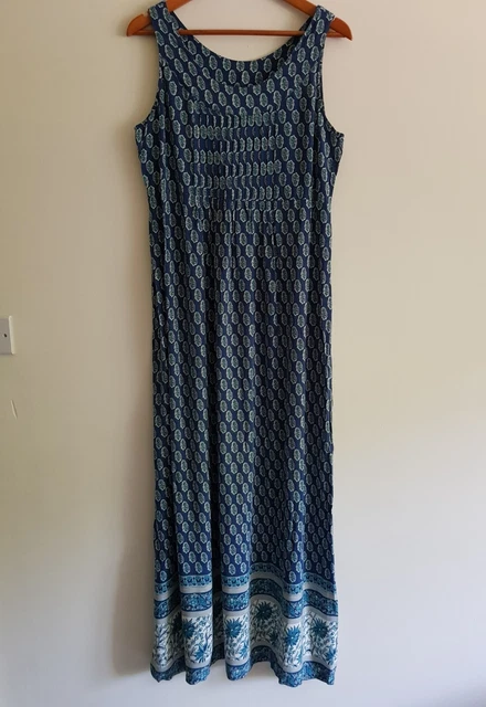 JoJo Maman Bebe maternity Size M sleeveless maxi dress
