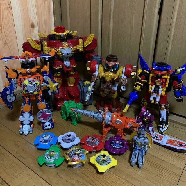 Robot megazord power ranger ninja steel ninner gekiatsu daioh - Jeux & Jouets