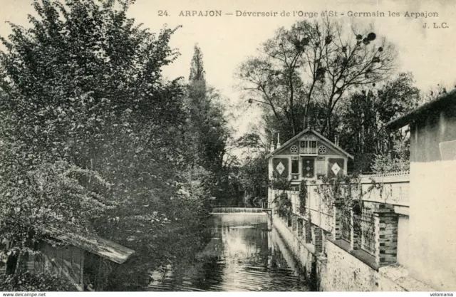 S6902 cpa 91 Arpajon - Déversoir de l'Orge à St Germain les Arpajon