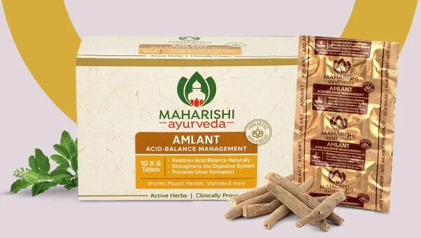 Maharishi Ayurveda Amlant 60 comprimés pour produit à base de plantes...