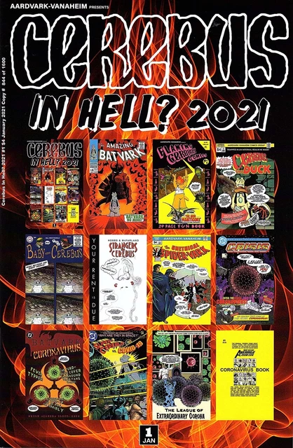Cerebus in Hell? 2021 #1 VF/NM; Aardvark-Vanaheim | Dave Sim - we combine shippi