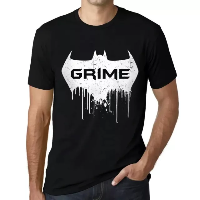 ULTRABASIC Homme Tee-Shirt Saleté De Chauve-Souris Bat Grime T-Shirt Vintage