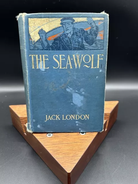 Jack London, THE SEA-WOLF  1st Edition, First Printing 1904 illustrated.