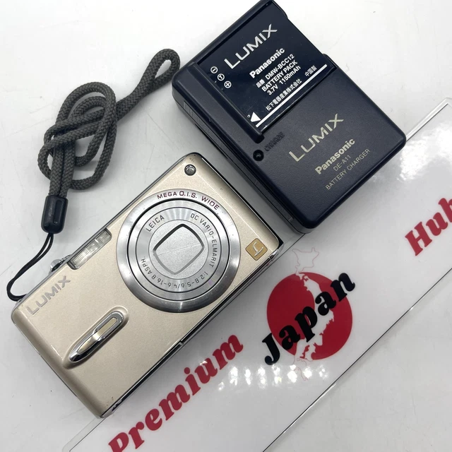 Panasonic LUMIX　DMC-FX07　ゴールド Panasonic Lumix DMC-FX07 Gold 7.2MP Digital Camera [Exc+3