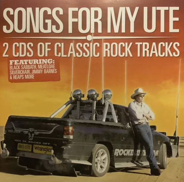 Various Artists - Songs For My Ute Vol. 1 (2 CDs Of Classic Rock Tracks) RARE