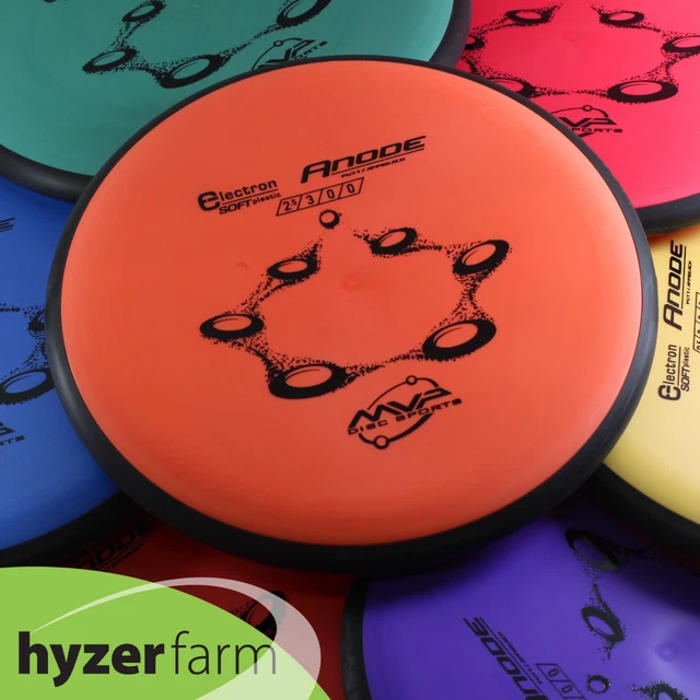 MVP SOFT ELECTRON ANODE *pick your color and weight* Hyzer Farm disc