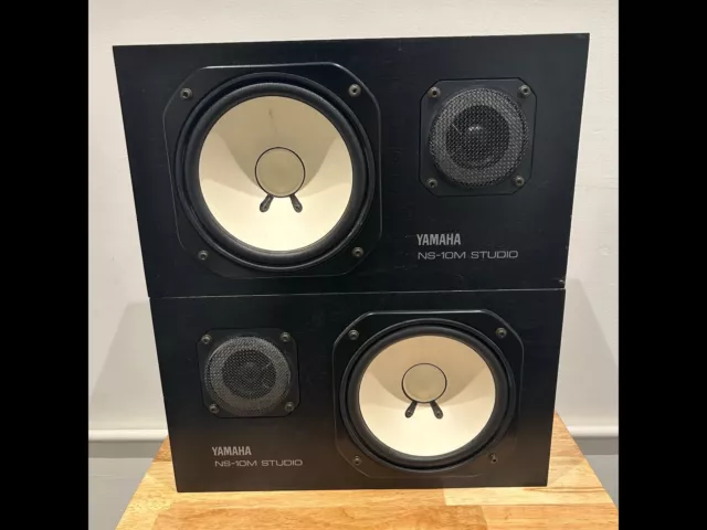 Yamaha NS-10 m Studio Monitor Speakers - Matched Pair (136332 A/B)