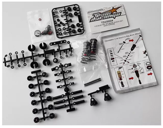 Vintage RC Team Durango TD230004 Big Bore Shock DEX210 DEX410 DNX408 DEX408 1pr