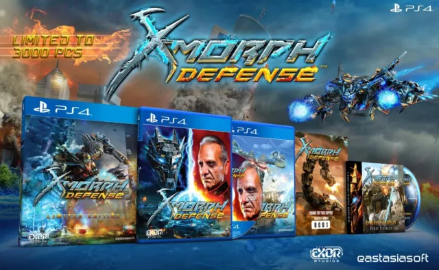 Jeu PS4 X-Morph: Defense LIMITED EDITION Play asia N° 3000 ex NEUF