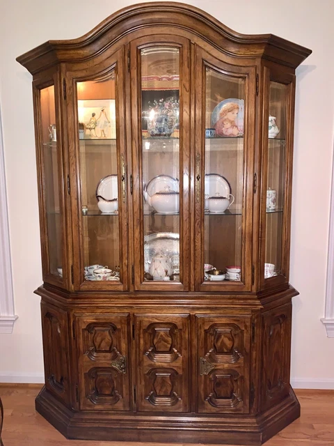 1970S VINTAGE CHINA Cabinet Drexel Heritage 350.00 PicClick