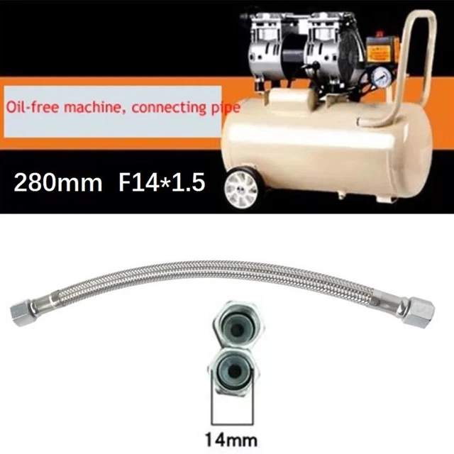 Tube D'admission Pour Compresseur D'air Avec Clapet Anti-retour - 14/16/19mm - Inox