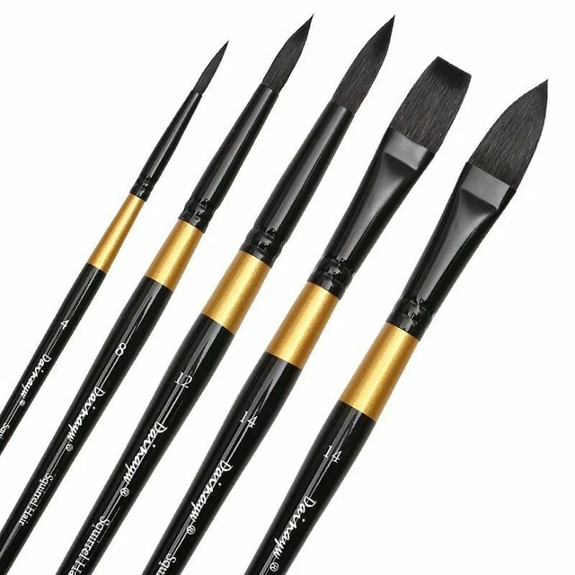 Pennelli per pittura ad acquerello 5 pezzi/set Pittura per artisti...