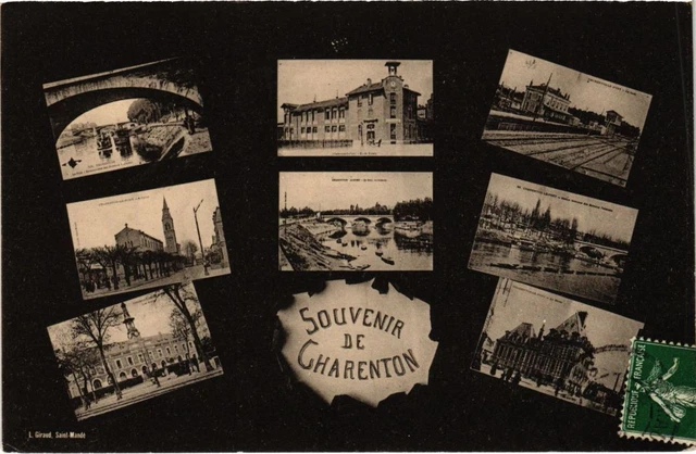 CPA AK Charenton Souvenir de Charenton FRANCE (1282301)