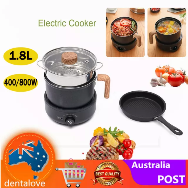 Electric Cooker Non-Stick Pan Hot Pot Multifunctional Mini Rice Cooker Steamer