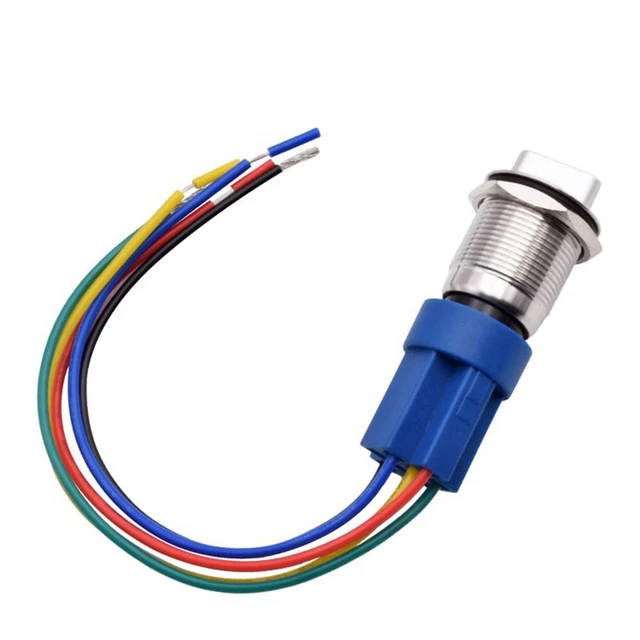 Contacteur PTO Greenstar 2 Positions Bouton Poussoir Rouge - Normalement Ouvert - IP00