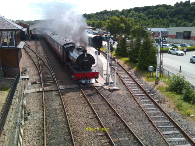 Photo 6x4 Pulling out of Bo'ness station Steam locomotive BR68007 startin c2017