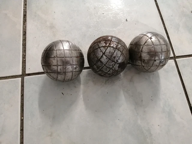 Triplette De Boules De Pétanque Obut ATC 715 - Diamètre 73mm - Avec Sacoche - Occasion