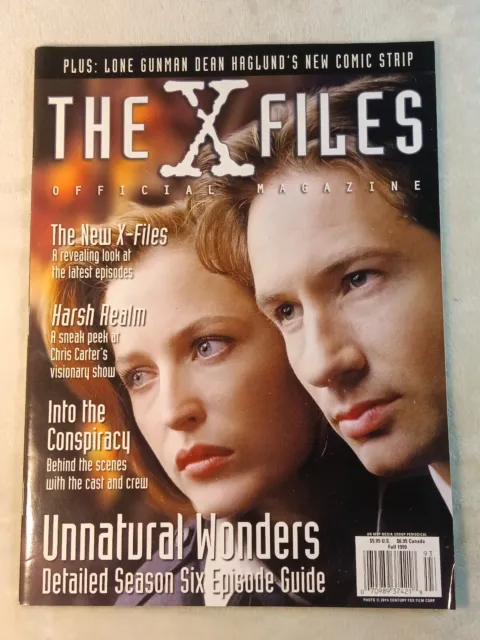The X Files Magazine Vol 1 No 11 Official 1999 Anderson Duchovny Carter