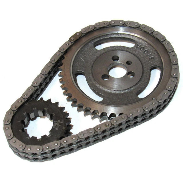 SA Gear Timing Set 78100-9R; Rolon Timing Set 9 Keyway 0.250" for 262-400 SBC