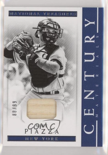2018 Panini National Treasures Century Materials /99 Mike Piazza #CE-MP HOF