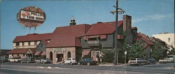 Ocean City,MD Phillips Crab House Worcester County Maryland Panorama