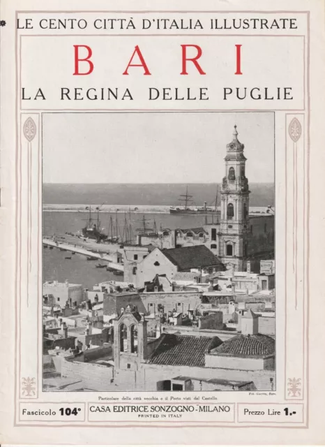 BARI - LA REGINA DELLE PUGLIE - Anni 1920