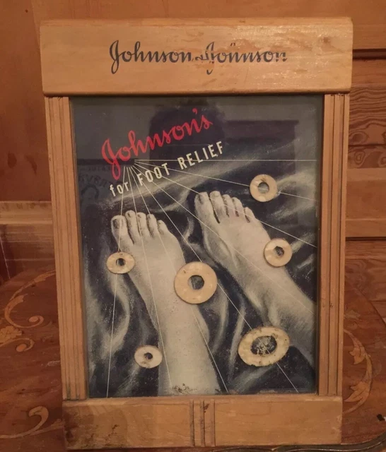 Antik Apotheke Medizin Schubladen Schrank Metall Werbung Reklame USA 1900