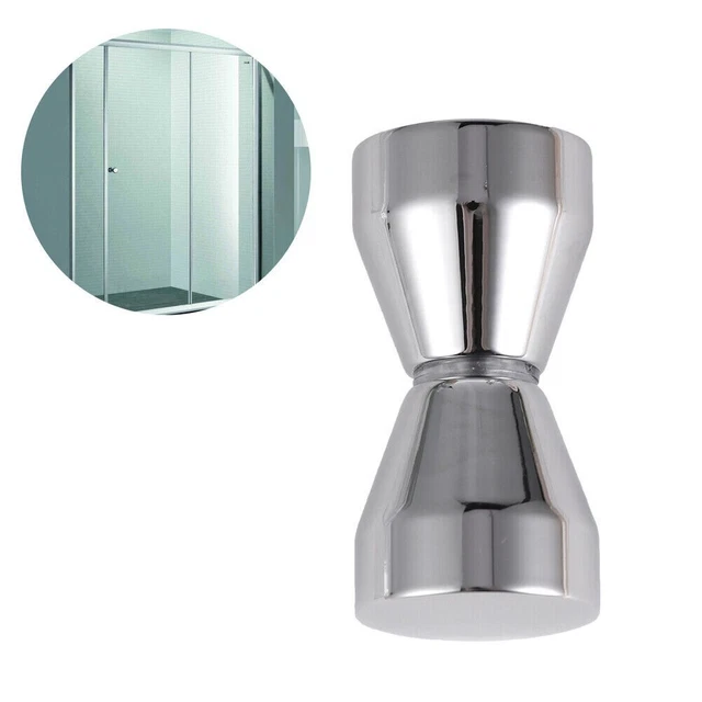 Extractor de perno de puerta de vidrio plata resistente y duradero 1 pieza de aleación de aluminio