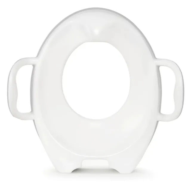 Munchkin Sturdy Toddler Potty Seat, Handles, Unisex, Gray - Portable & Secure