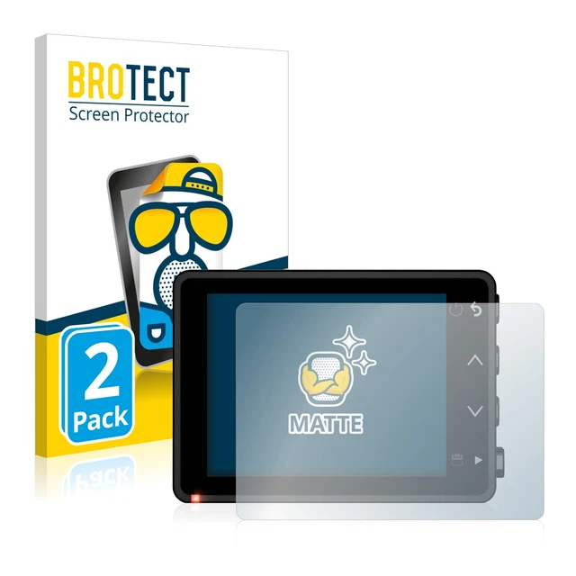 2x Antiriflesso Pellicola Protettiva Opaca per Garmin Dash Cam 57 Protezione