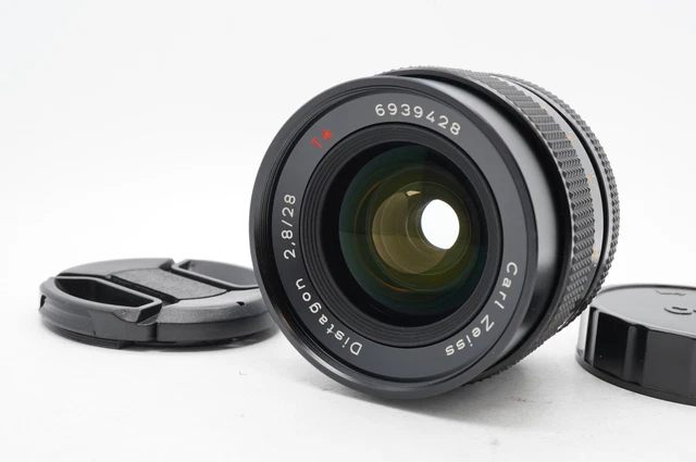 [Mint] Contax Carl Zeiss Distagon T 28mm F/2.8 Mmj Weitwinkel Linse Aus Japan