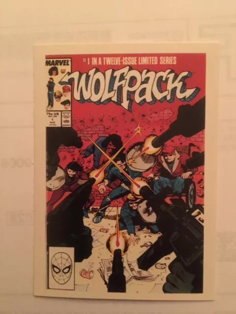 1991 Marvel 1st Covers Series 2 Trading Card - #53 WOLFPACK