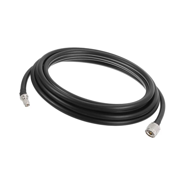 Coaxial Cables 400 Type N Male to SMA Male 14.7FT Black 1Pcs
