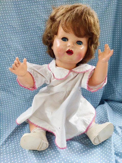 Ancienne POUPEE RAYNAL "DOMINIQUE" 44 cm