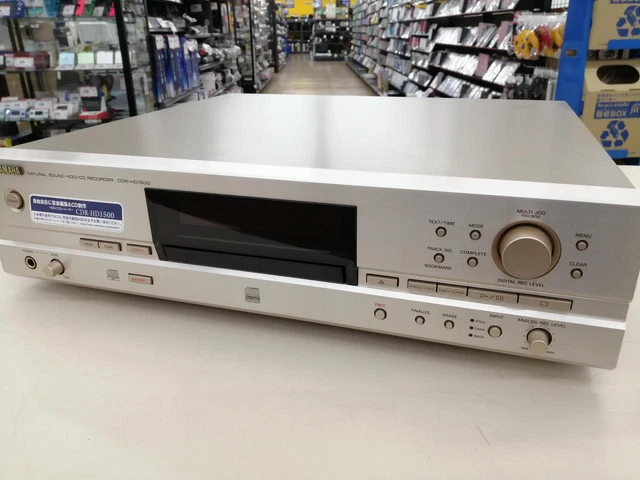 YAMAHA CDR-HD1500 HDD/CD Recorder From Japan Good Condition