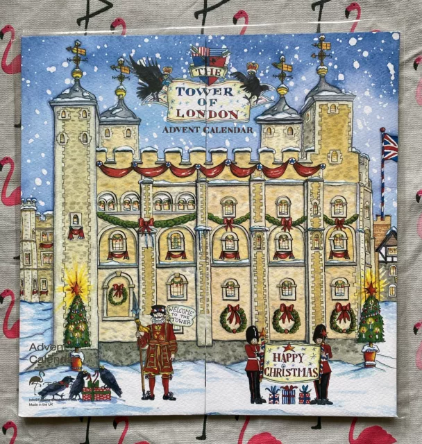 The Tower Of London Advent Calendar - Traditional Calendar - Flamingo Paperie