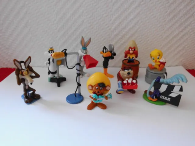 Kinder Ferrero Sorpresine Serie Looney Tunes Cinema Scegli Figure Cartine Rar