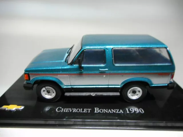 Chevrolet Bonanza 1990 Green Chv 41 Brazil 1:43 Salvat Ixo