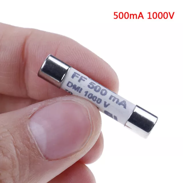 1Pc FF 0.5A 500mA 1000V dmi fuse for multimeter F15B F17B F18B 6.3x32mm H.FR