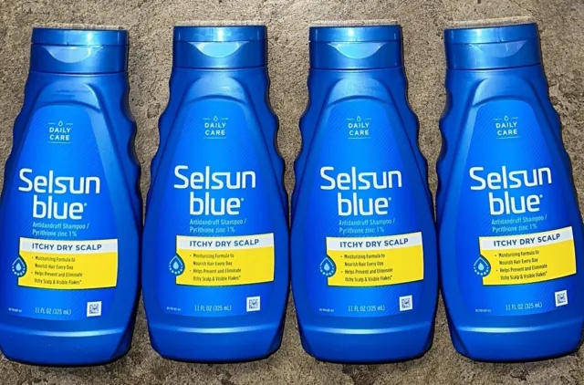4. Selsun Blue Itchy Dry Scalp Shampoo for Color Treated Hair - wide 1