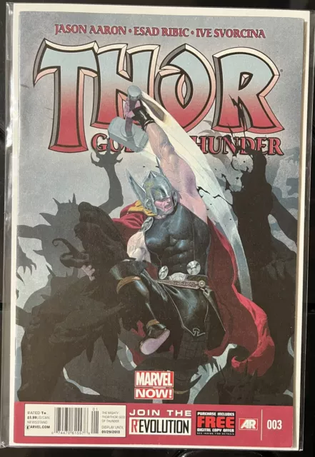 Thor God of Thunder #3 Newsstand Edition See Pics & Description