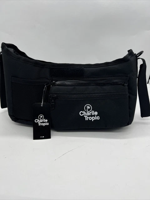 Charlie Tropic Stroller Organizer in Black. New!