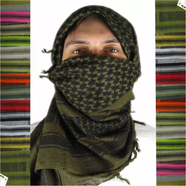 Wholesale Bulk Mato & Hash Military Shemagh Tactical 100% Cotton Scarf Head Wrap