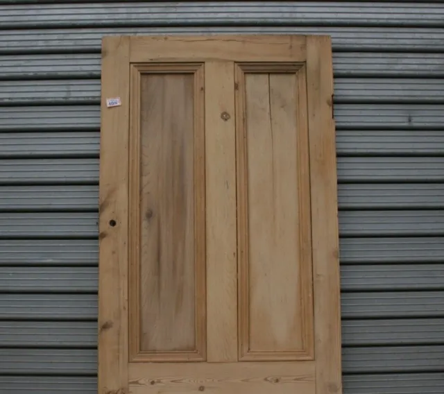 Door 29 1/2" x  76 .1/4" Reclaimed   Pine Victorian 4 Panel Internal ref 408B 2